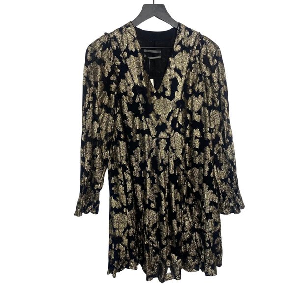 Anthropologie Dresses & Skirts - NWT Anthropologie Black and Gold Dress